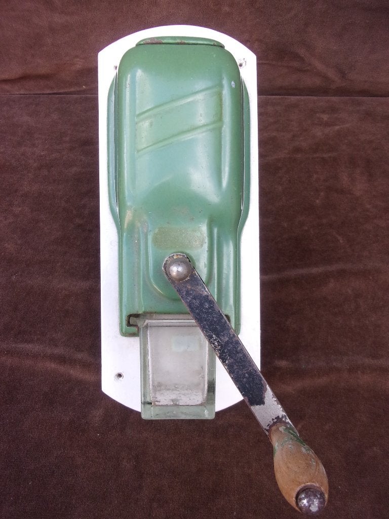 WAND KOFFIEMOLEN  (PE-DE)  GROEN, Antiek en Kunst, Ophalen of Verzenden