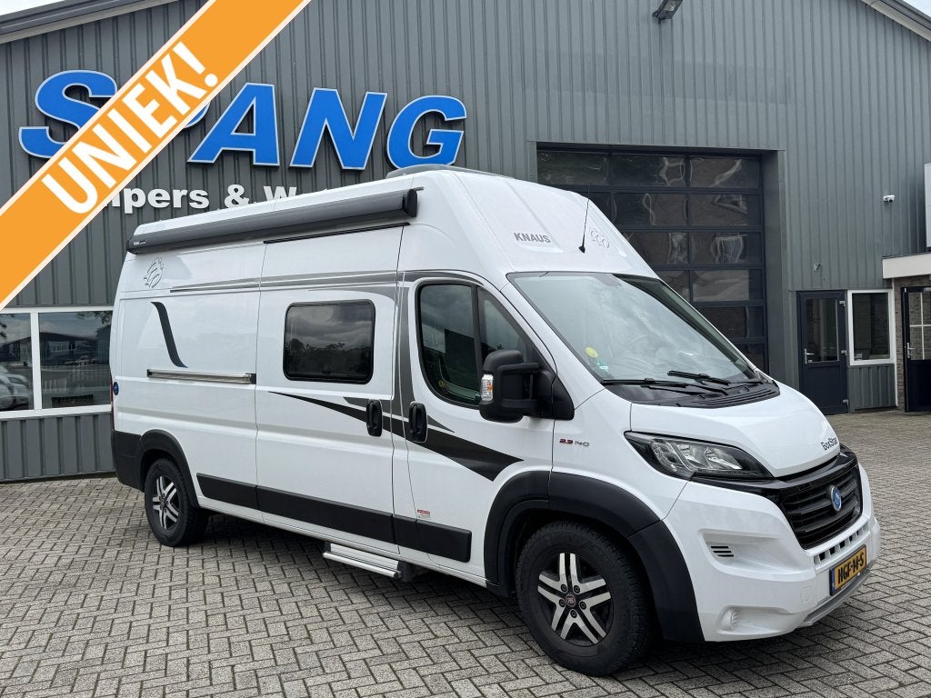 Knaus Boxstar Solution 4 - 2020 - 4 Persoons! 2 bedden, Caravans en Kamperen, Fiat, Bedrijf, Knaus, Tot en met 4