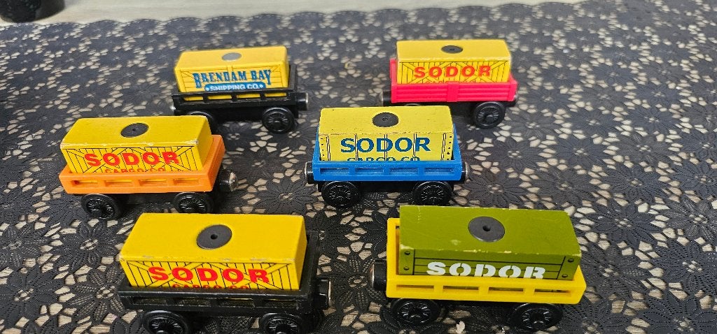Thomas de trein Hout Magneet lading wagon, Ophalen of Verzenden, Zo goed als nieuw