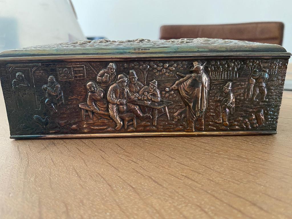 Lepel theedoos, Ophalen of Verzenden, Zo goed als nieuw, Thee, Overige merken