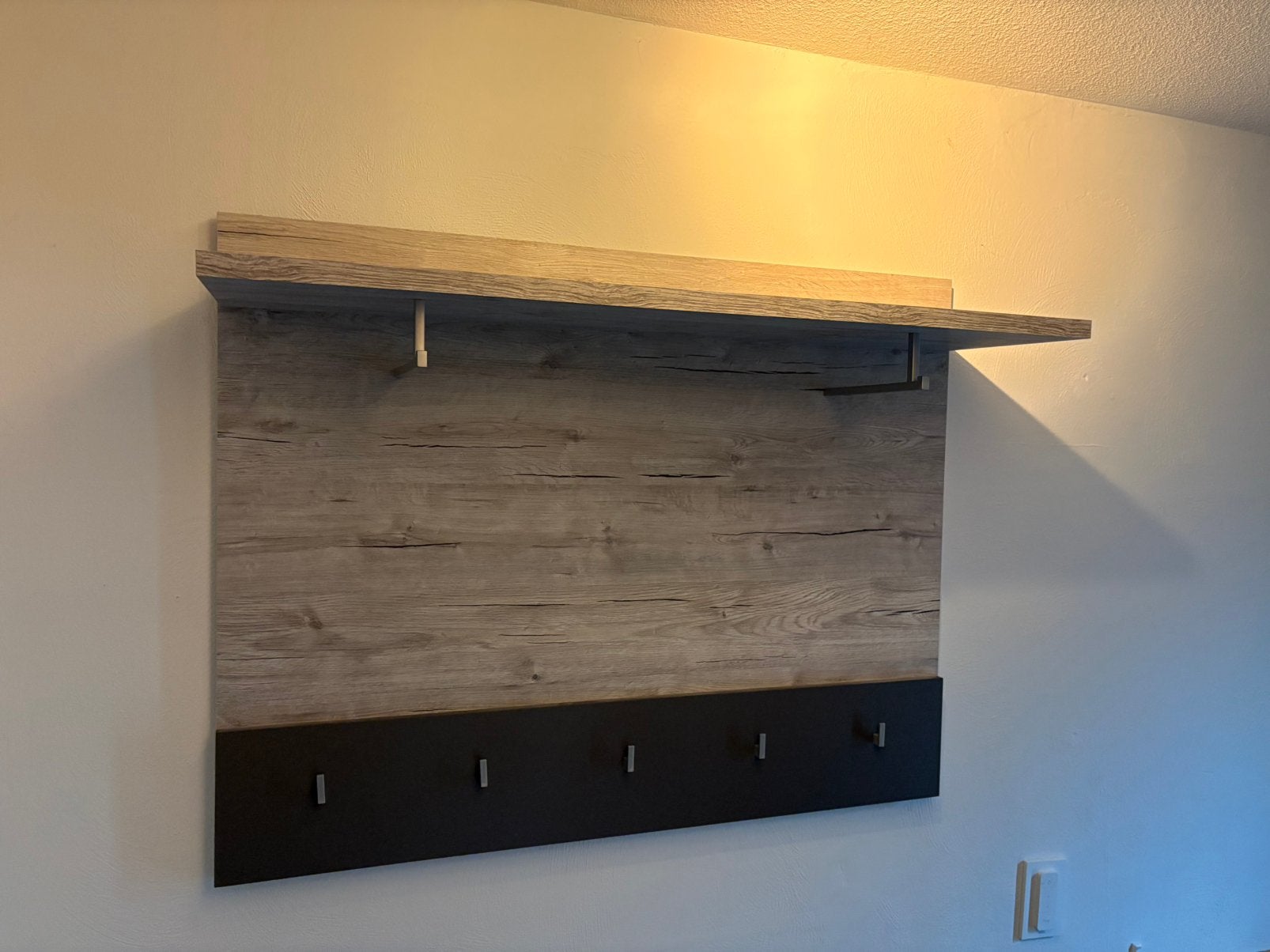 Kapstok wand, Zo goed als nieuw, Minder dan 100 cm, Hout, Ophalen