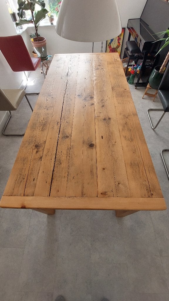 Eetkamer tafel, Huis en Inrichting, Tafels | Eettafels, Ophalen, Gebruikt, 50 tot 100 cm, Vijf personen of meer