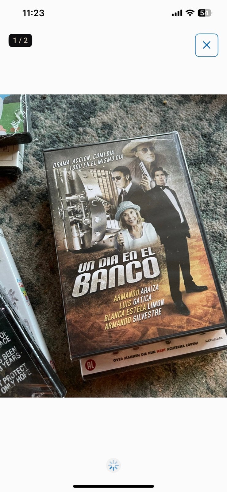Un Dia en el Banco - Spaanse Actie Komedie DVD, Breedbeeld, Spaans, Engels, Ophalen of Verzenden