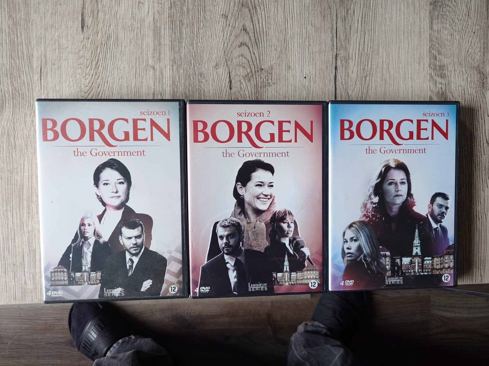 Borgen S1 tm S3 DvDs Met NLO, Ophalen of Verzenden