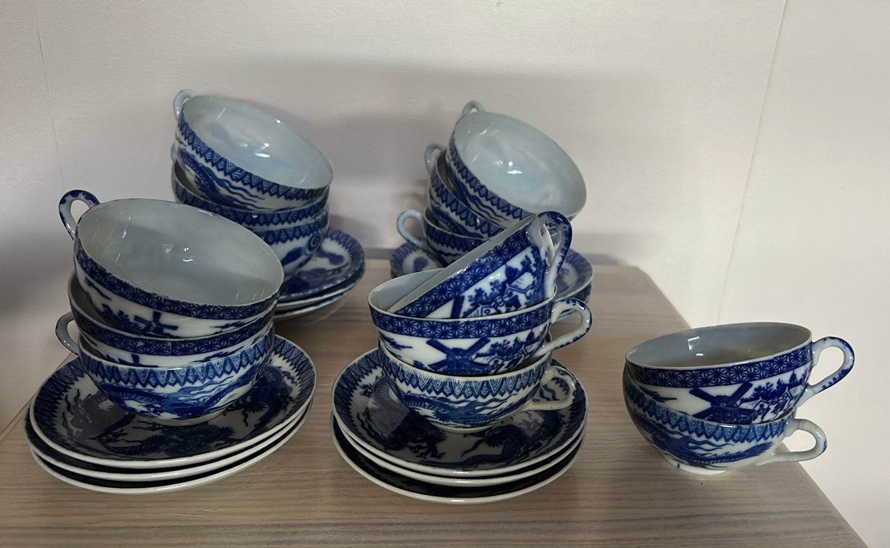 Antiek Japans thee servies, Ophalen of Verzenden