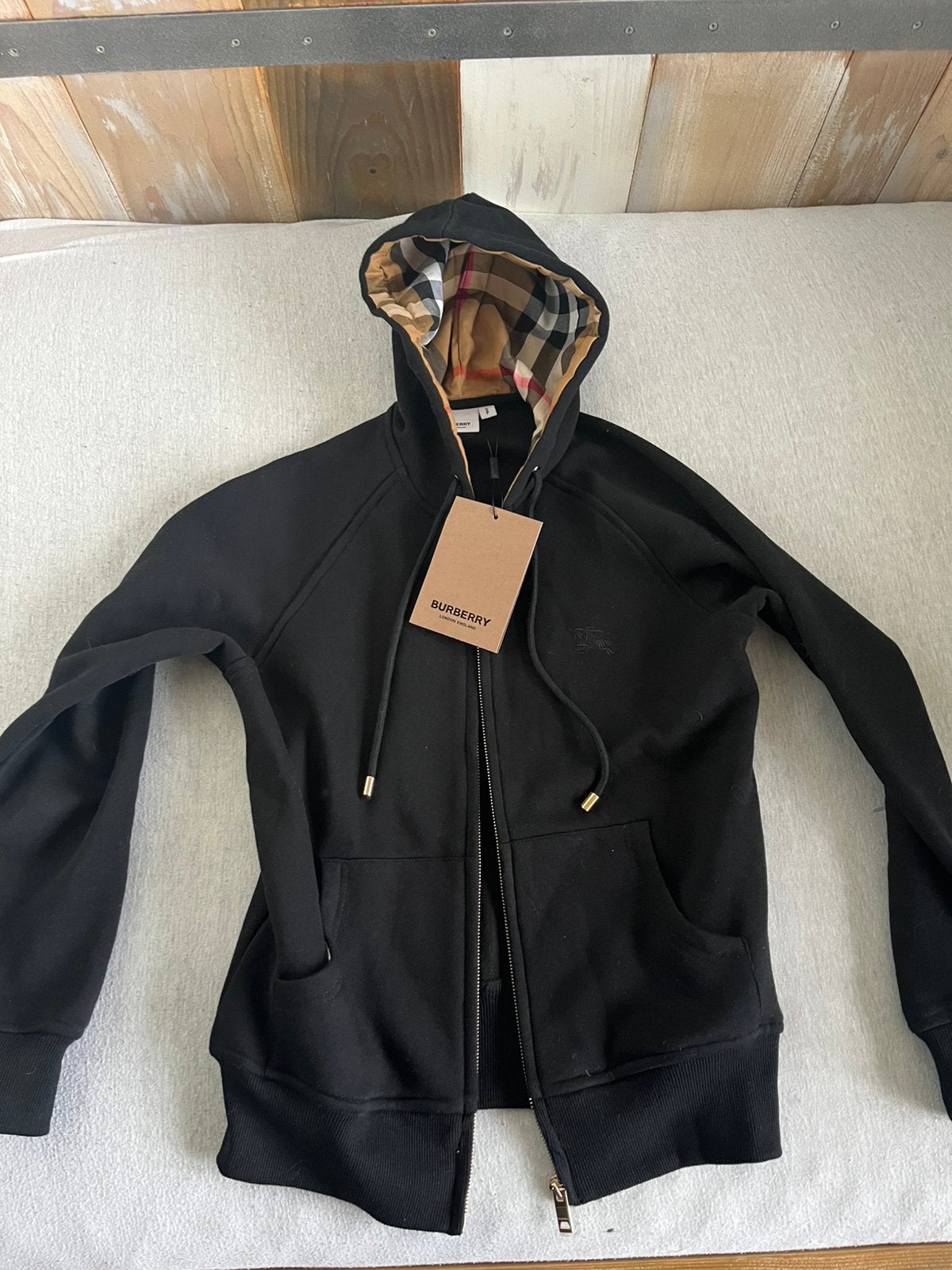 Burberry Vest, Kleding | Heren, Verzenden, Zo goed als nieuw, Zwart