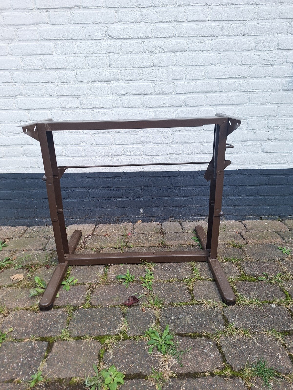 Lifttafelpoot voor camper of caravan - 66 cm hoog, Caravans en Kamperen, Caravan accessoires, Ophalen, Gebruikt