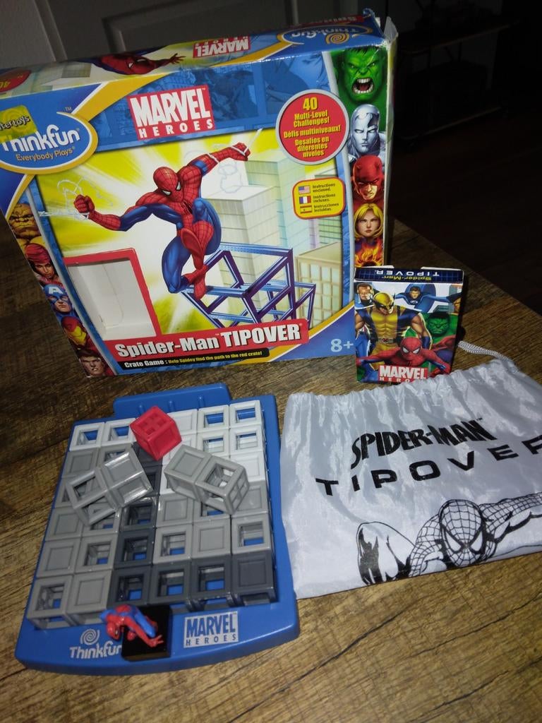 Thinkfun  spiderman  tipover, Ophalen of Verzenden