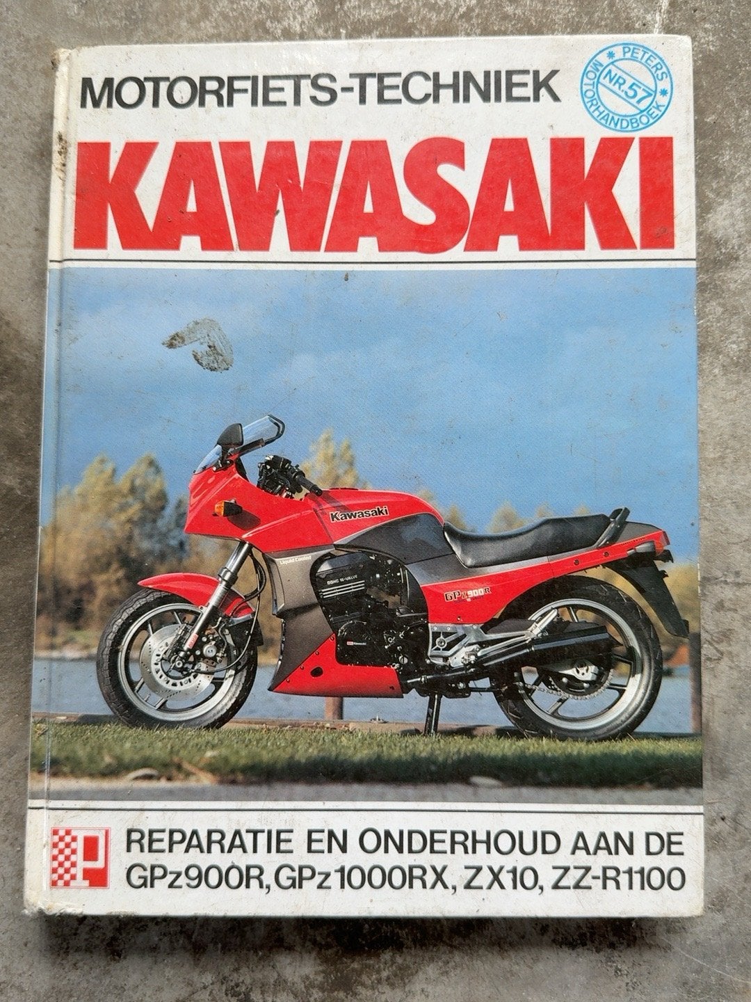 Kawasaki werkplaatsboek GPZ900R GPZ1000RX ZX10 ZZ-R1100, Ophalen of Verzenden, Kawasaki