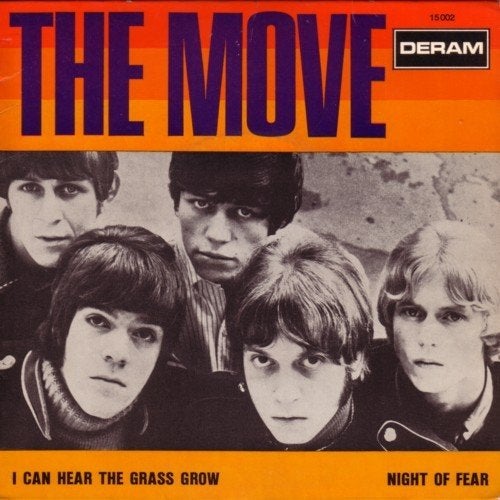 The Move Franse EP Night Of Fear, Gebruikt, 7 inch, Ophalen of Verzenden, EP
