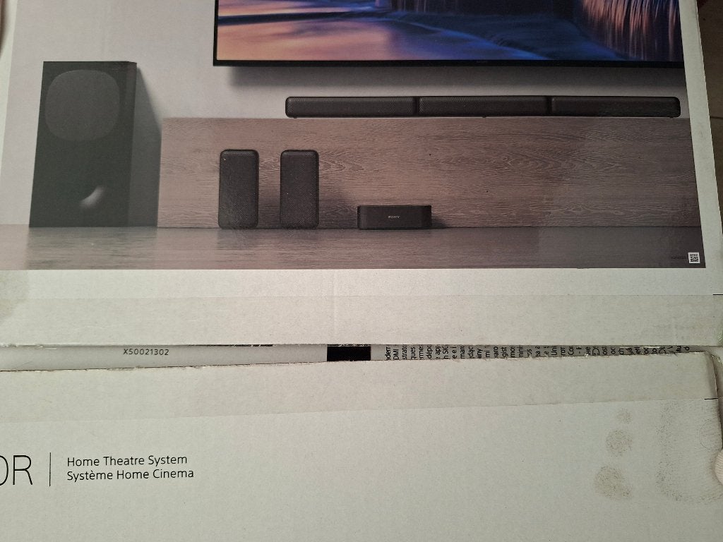 Sony s40r, Ophalen, Gebruikt