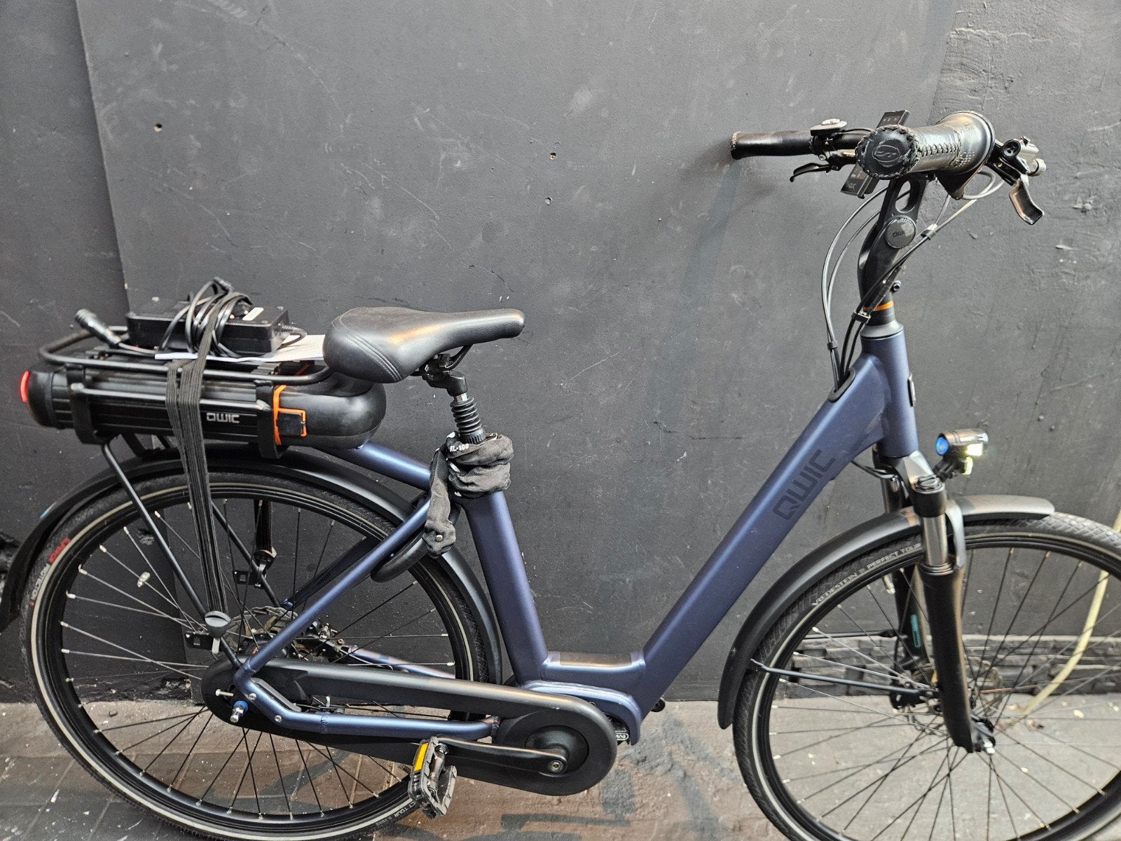Qwic premium mn7 48cm 756wh accu zo goed als nieuw, Qwic, Gebruikt, Ophalen of Verzenden, 51 tot 55 cm