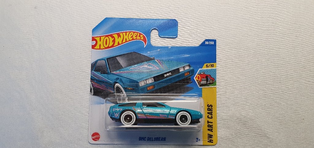 Hot Wheels DMC DeLorean blauw, Ophalen of Verzenden, Nieuw, Auto