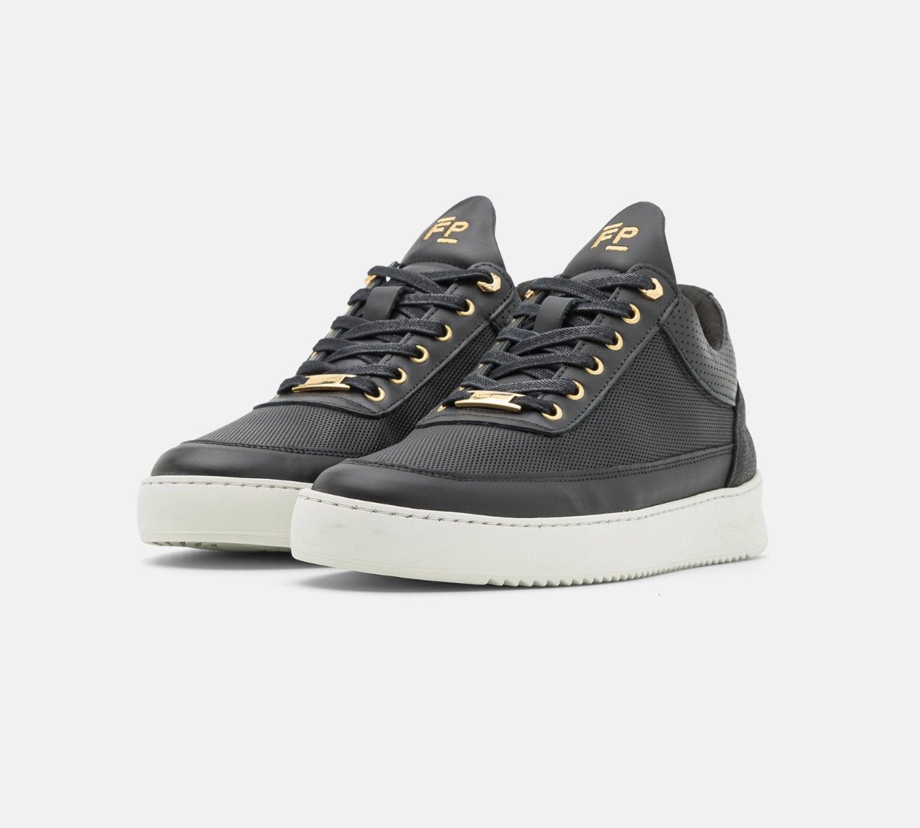 NIEUW Filling Pieces Aten EU 44 Zwart/Goud, Kleding | Heren, Verzenden, Zwart, Nieuw, Sneakers of Gympen