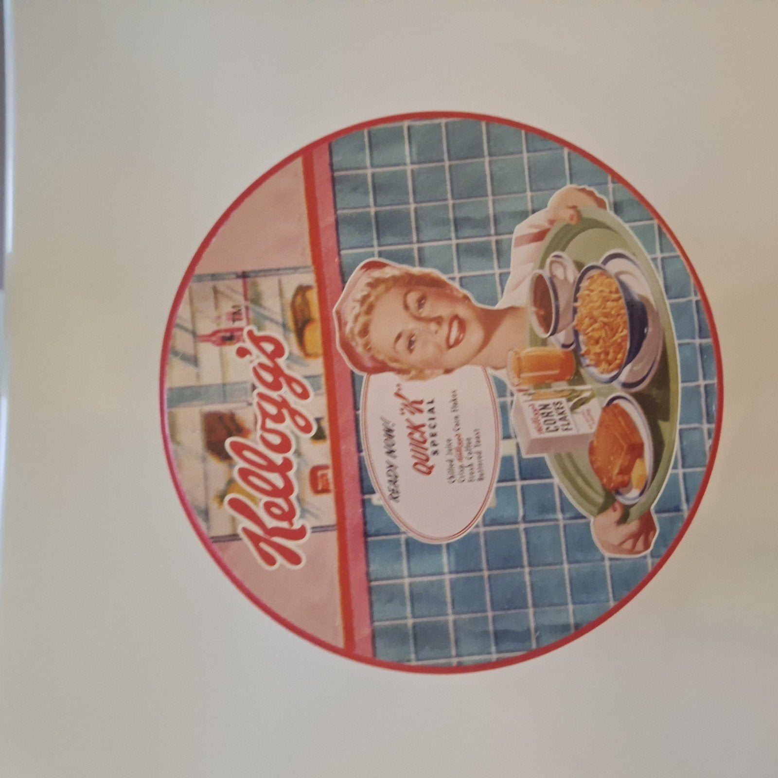 koekblik oud van Kellogg's, Ophalen of Verzenden, Gebruikt, Koek(jes)