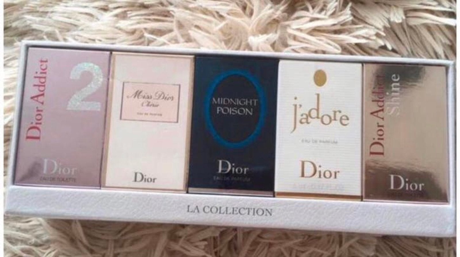 La collection Dior Midnight Poison-addict Shine en 2-Cherie, Verzenden, Nieuw, Miniatuur, Gevuld