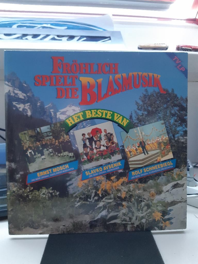 lp Frohlich speilt die blasmusik (Z214-82), Ophalen of Verzenden, Zo goed als nieuw, 12 inch