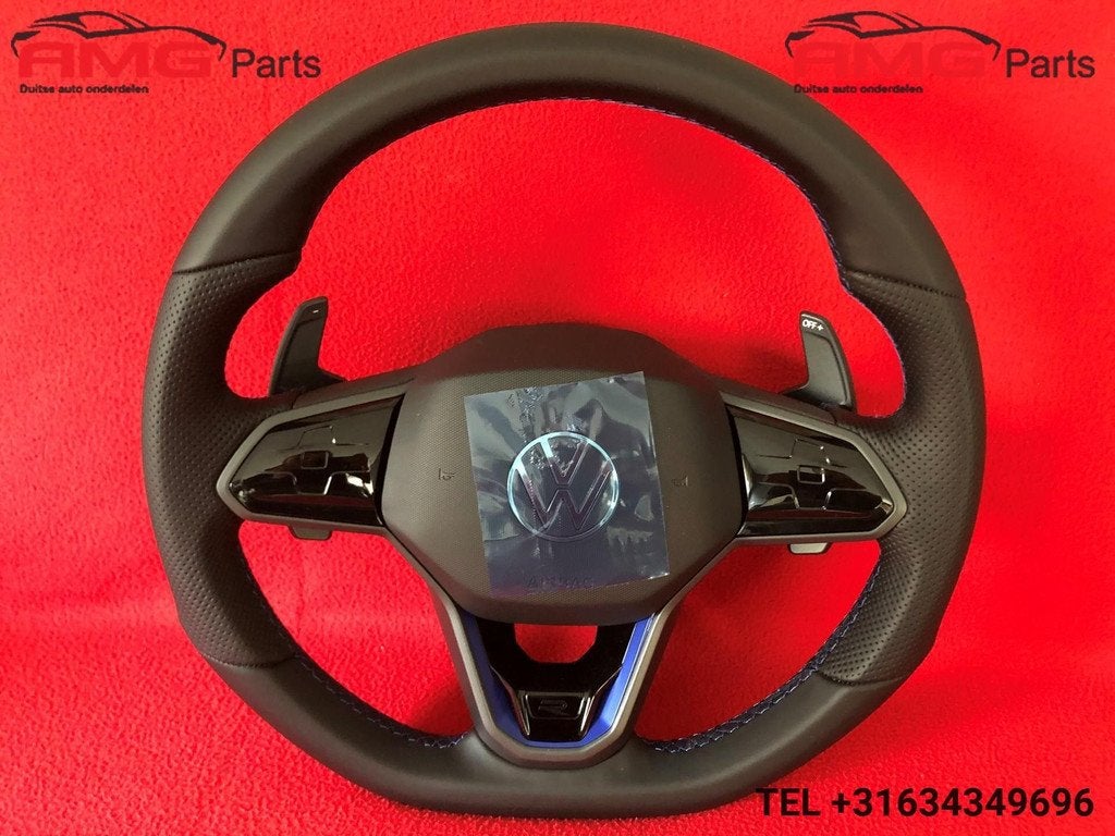 Vw Golf 8 R Stuur met Airbag R Line DSG Stuurverwarming, Volkswagen, Volkswagen AG, Nieuw, Berliner Ring 2
38440  Wolfsburg, DE