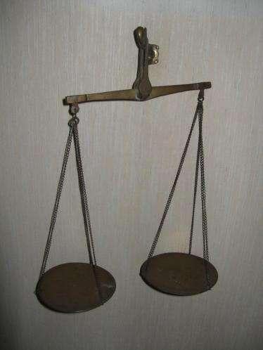 antieke messing evenaar, Antiek en Kunst, Ophalen
