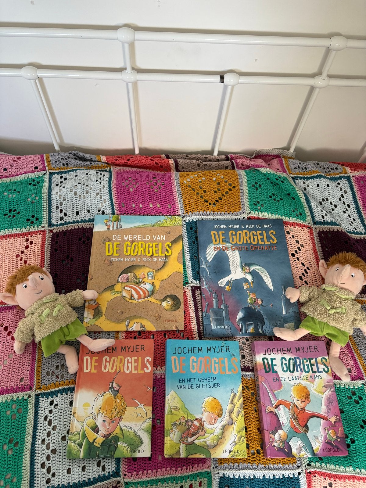 GorgelsBoekencollectie met 1 Knuffel - Zo goed als nieuw, Ophalen, Zo goed als nieuw, Fictie algemeen