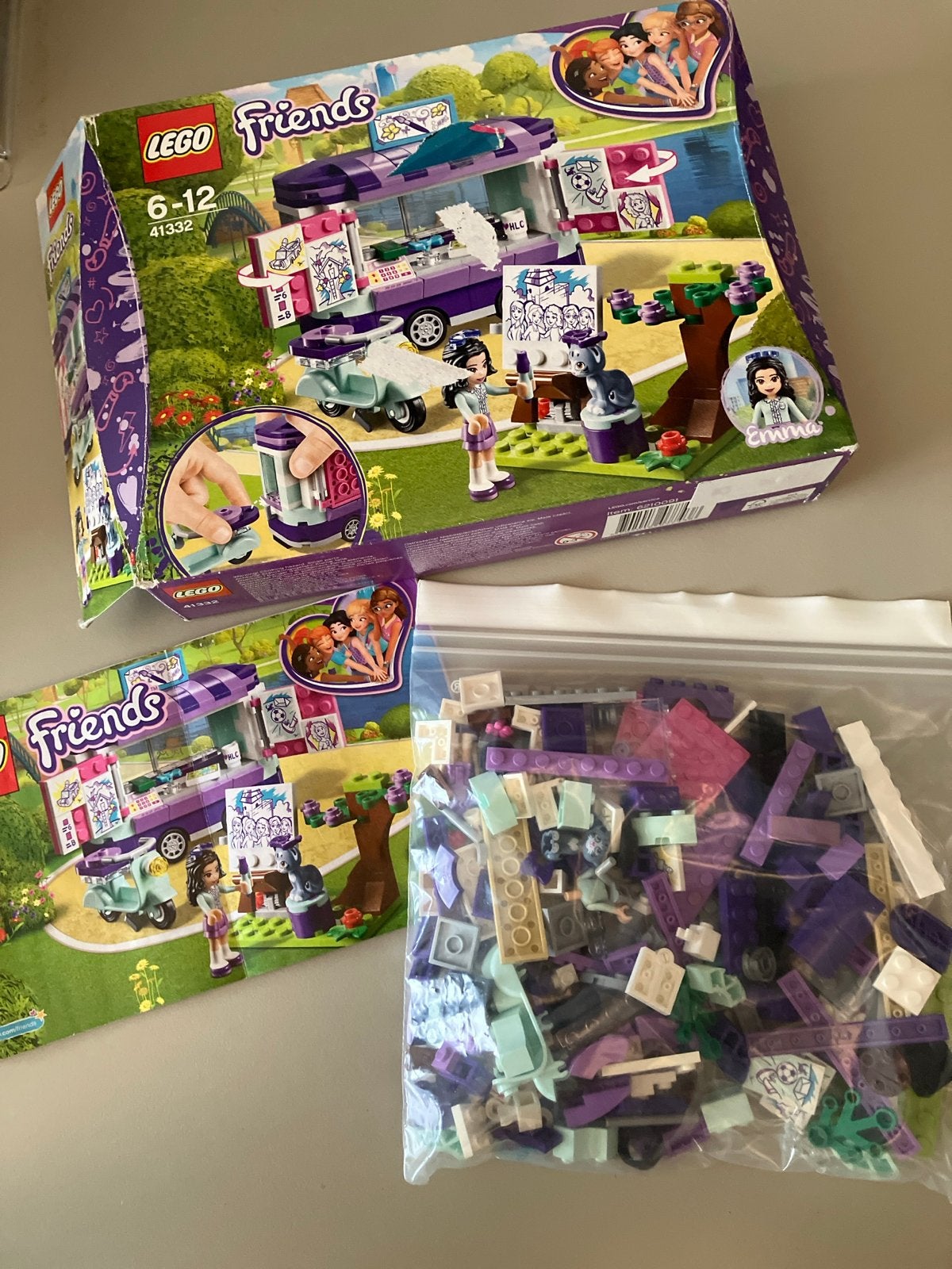 LEGO Friends Emma's Kunstkraam (41332), Ophalen, Gebruikt, Overige merken
