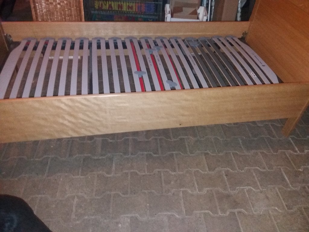 bed, Ophalen, Gebruikt, 90 cm, 200 cm