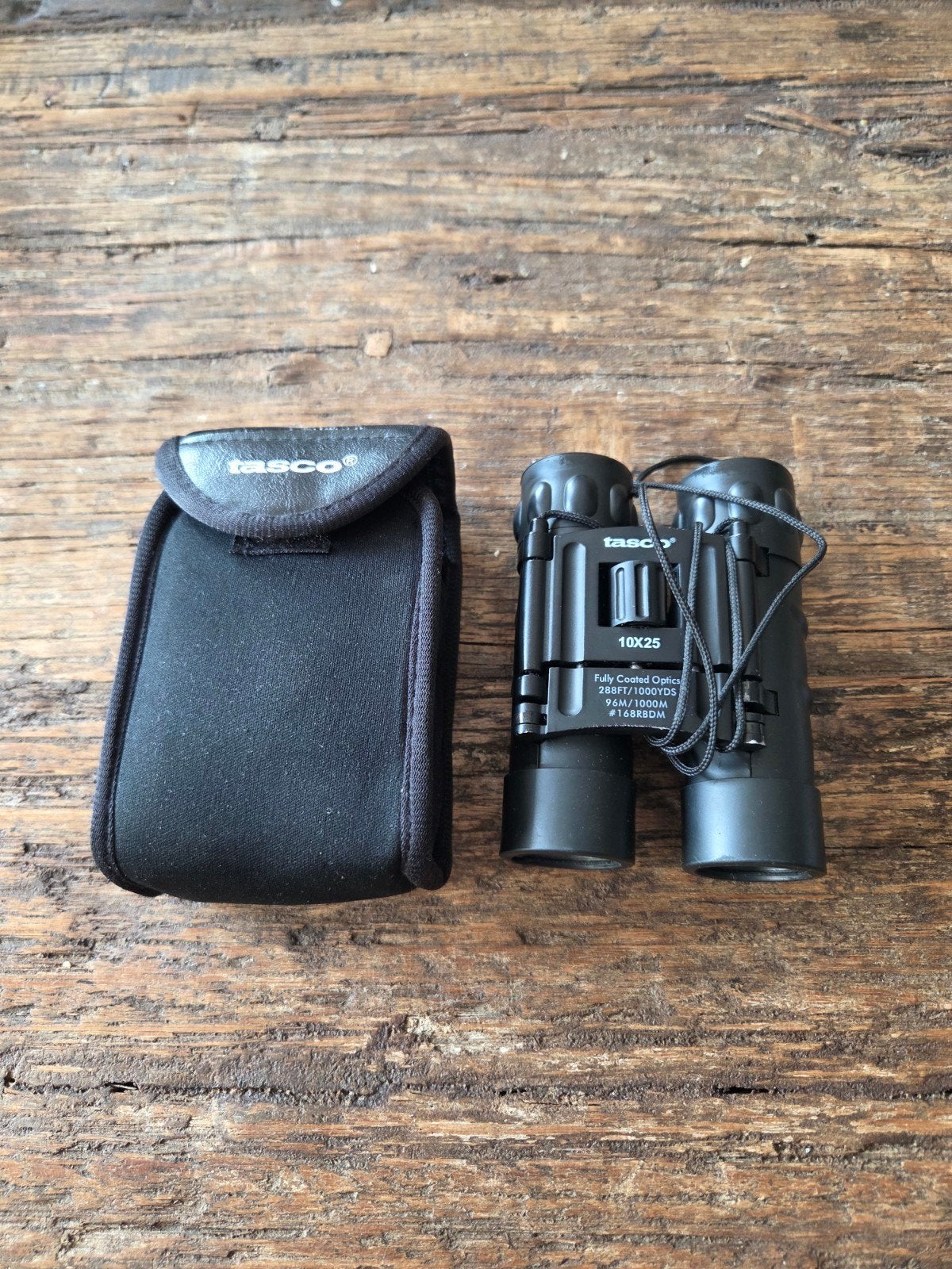 Tasco 10x25 verrekijker met hoesje, Ophalen of Verzenden