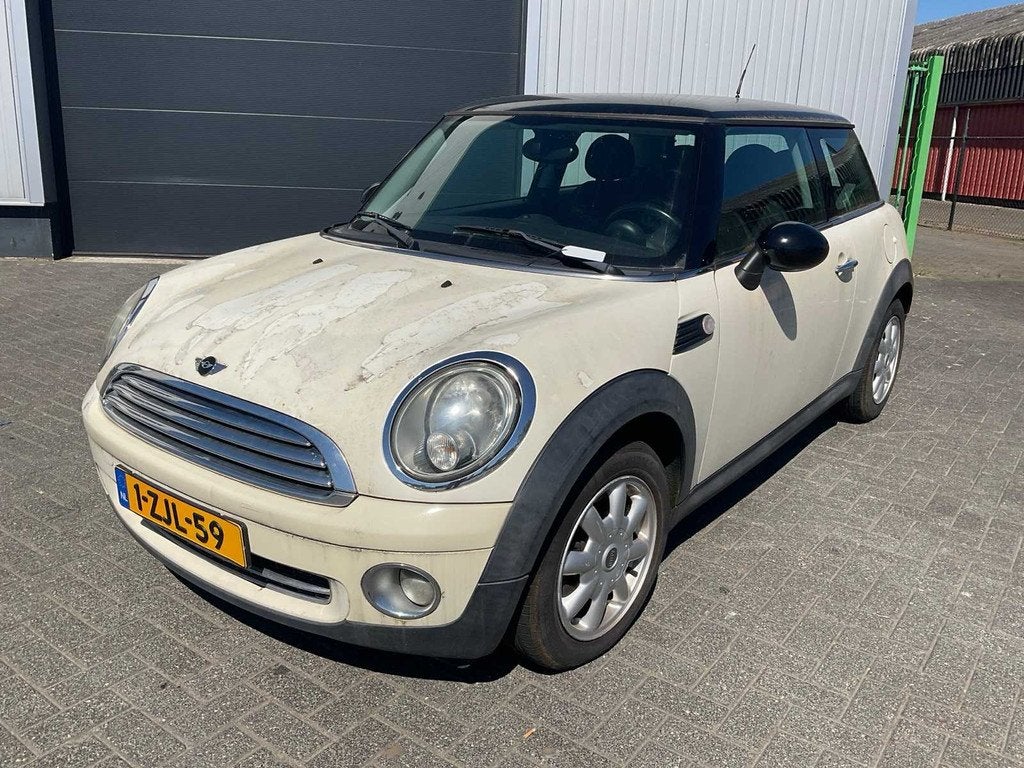 2007 Mini 1.4 One Personenauto, Auto's, Mini, Bedrijf, One, Benzine, Euro 4, B, Hatchback, Handgeschakeld, Geïmporteerd, Wit, Voorwielaandrijving