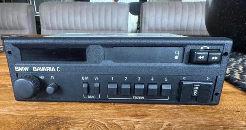 BMW Bavaria C radio - Origineel uit BMW E30, Ophalen of Verzenden, Gebruikt