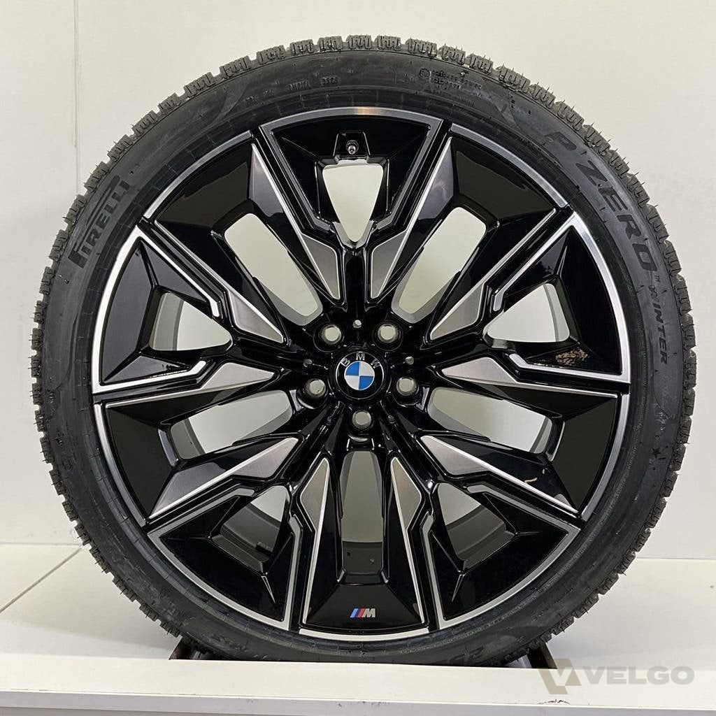 NIEUW BMW 7 SERIE G70 I7 X3 G45 BREEDSET VELGEN + WINTERBAND, Gebruikt, Banden en Velgen, Info@velgo.nl, Velgo