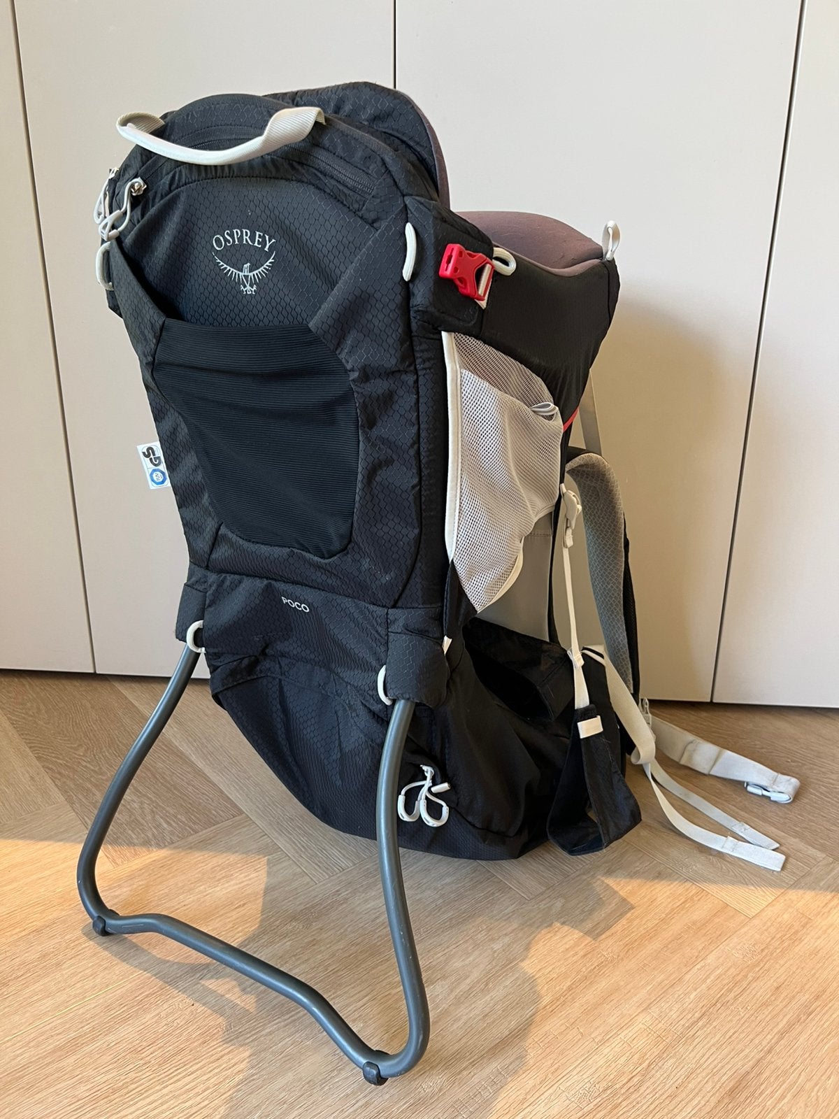 Osprey Poco kinderdrager, Kinderen en Baby's, Babydragers en Draagdoeken, Gebruikt, Rug, Draagzak, Ophalen