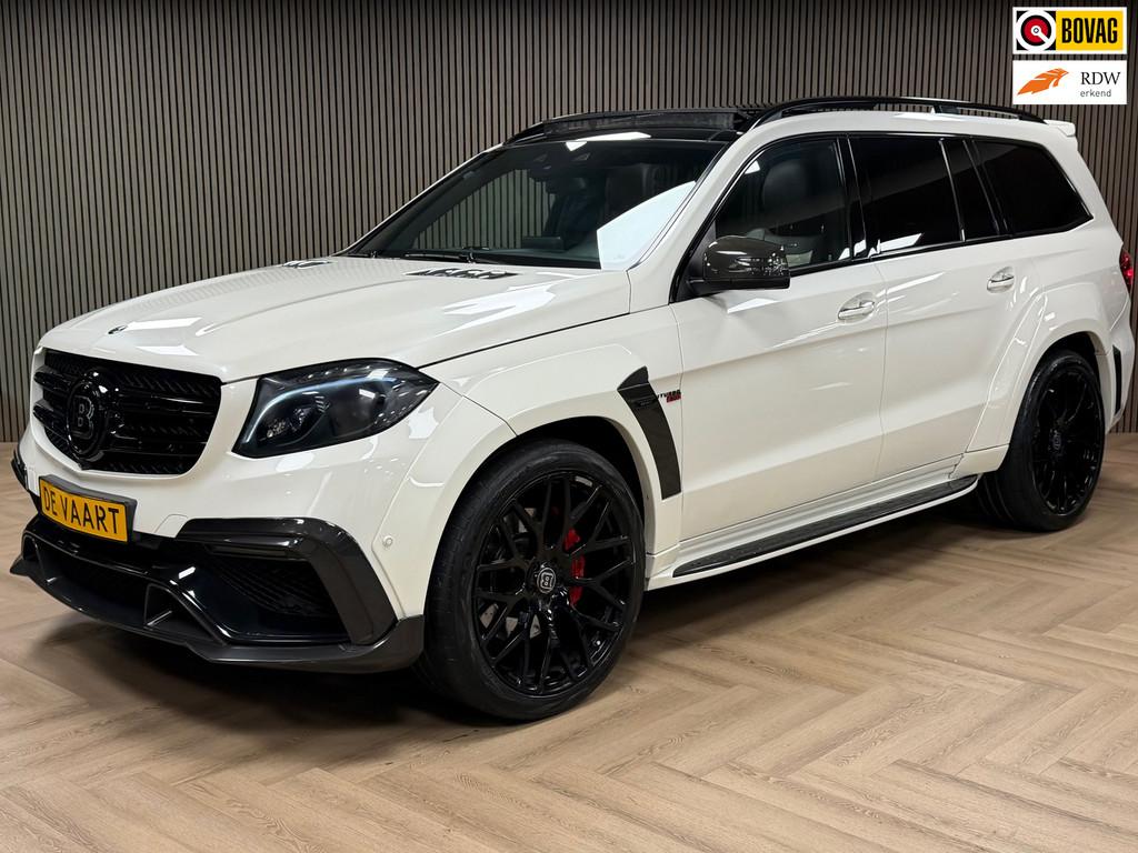Mercedes-Benz GLS AMG 63 4MATIC BRABUS AUT PANORAMADAK LEDER, Auto's, Mercedes-Benz, 5461 cc, Gebruikt, 8 cilinders, Met garantie (alle)