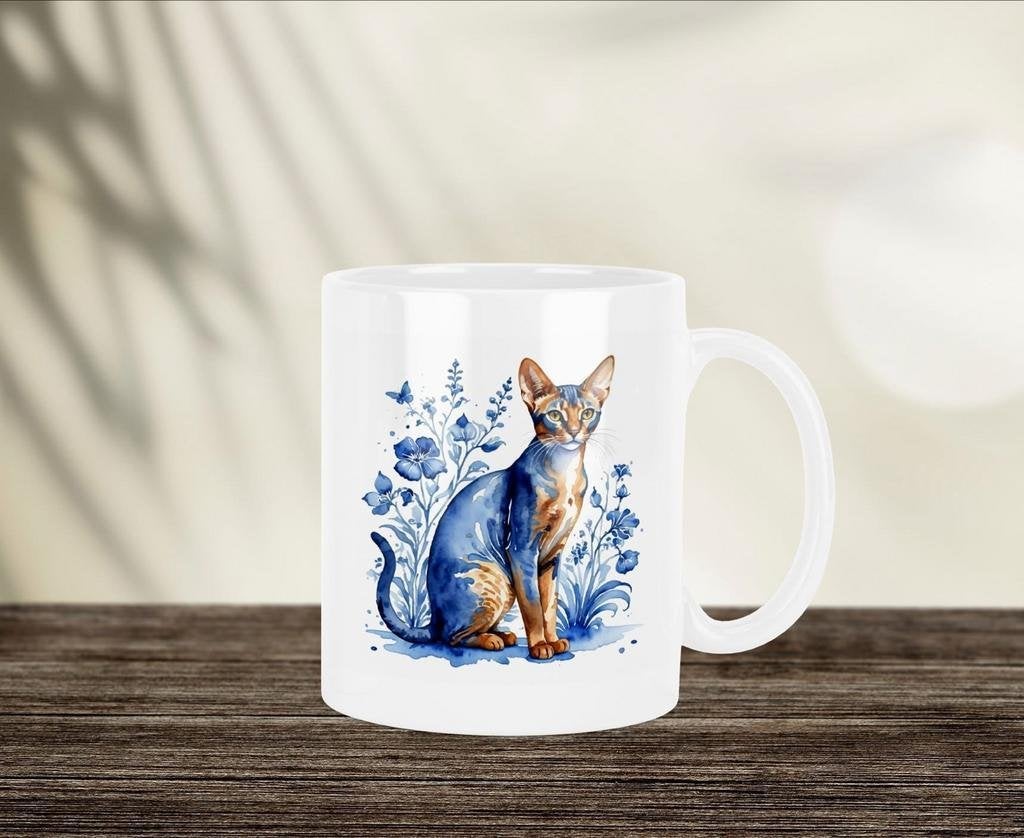 Abessijn Delfts Blauwe mok, Verzenden, Nieuw, Overige stijlen, Kop(pen) en/of Schotel(s)