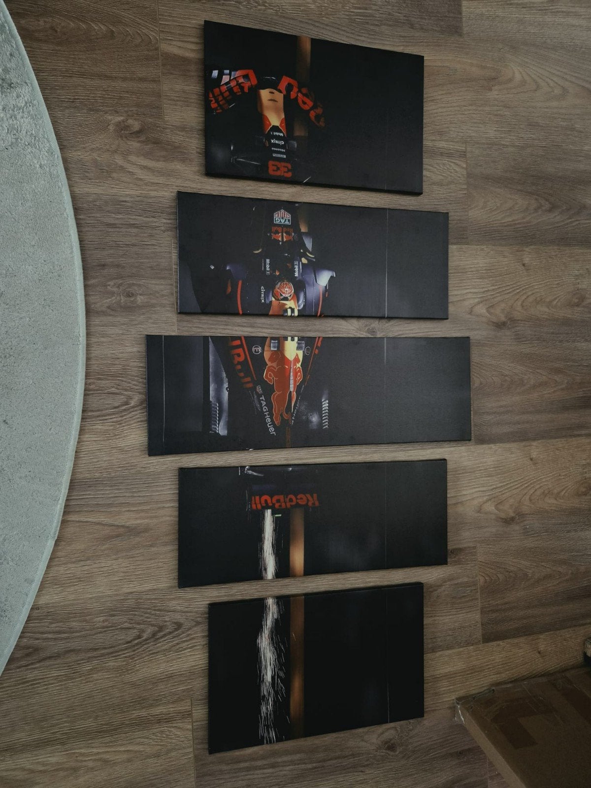 5 luik Redbull verstappen 33, Huis en Inrichting, Ophalen, Gebruikt, Meerkleurig, Textiel