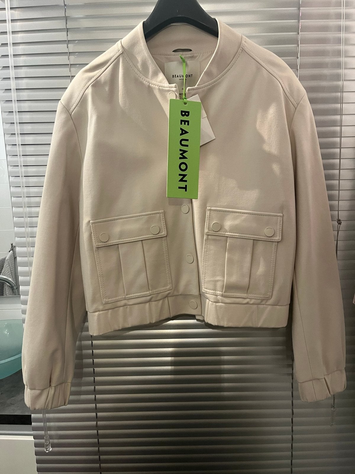 Nieuwe Beaumont Abby Jacket - Off-white - Maat 38, Ophalen of Verzenden, Nieuw, Maat 38/40 (M), Wit