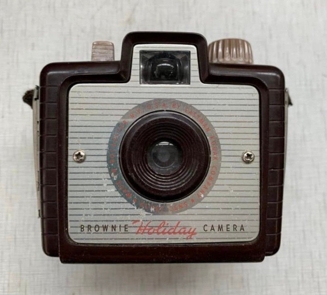Camera vintage Kodak Brownie Holiday camera verzamelobject, Ophalen of Verzenden