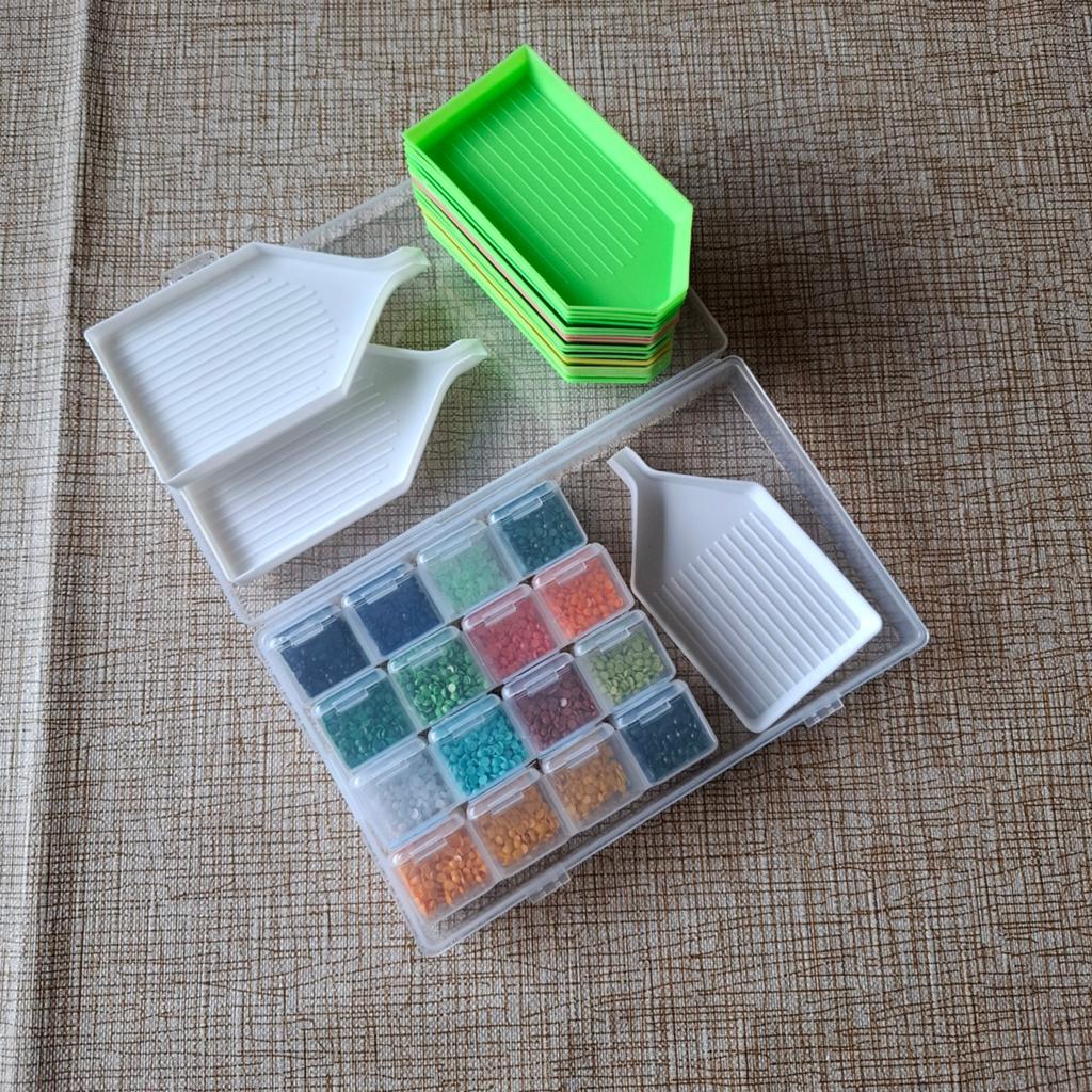 Diamond painting, Ophalen of Verzenden, Zo goed als nieuw, Knutselwerk