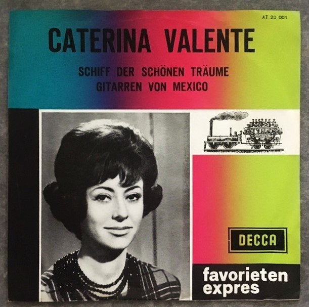 Caterina Valente Gitarren von Mexico Favorieten Express, Gebruikt, 7 inch, Overige typen, Schlager