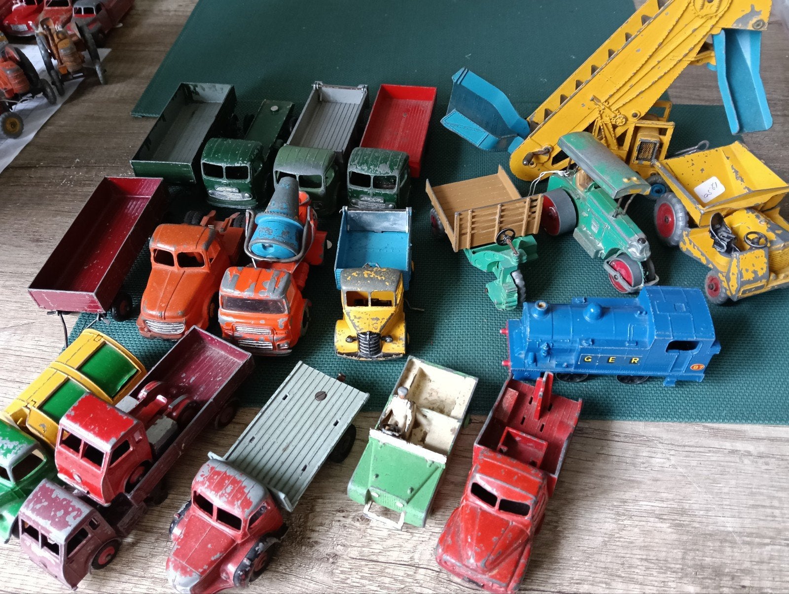 oude originele Dinky Toys, Ophalen of Verzenden, Gebruikt, Bus of Vrachtwagen, Dinky Toys