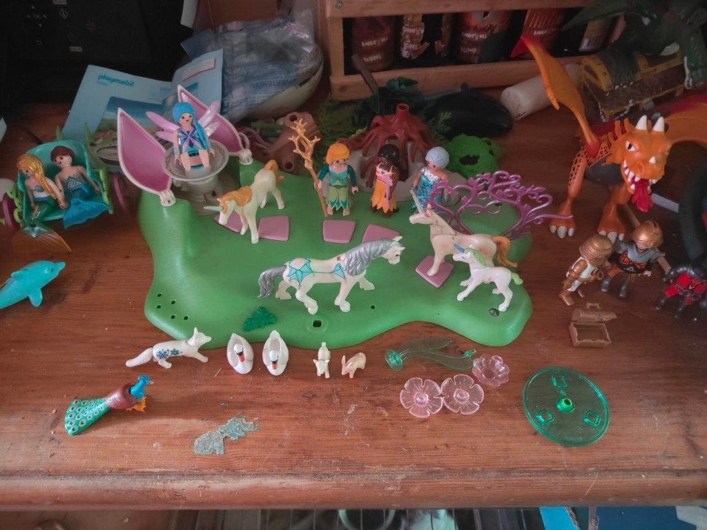 Playmobil sprookjes fantasie pakket, Ophalen of Verzenden, Zo goed als nieuw, Losse onderdelen, Overige typen