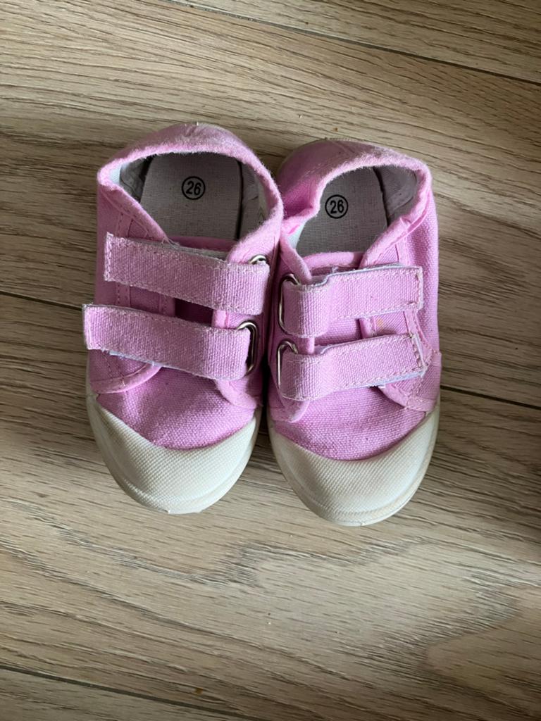 Roze gymschoenen maat 26, Ophalen of Verzenden, Gebruikt, Meisje, Schoenen