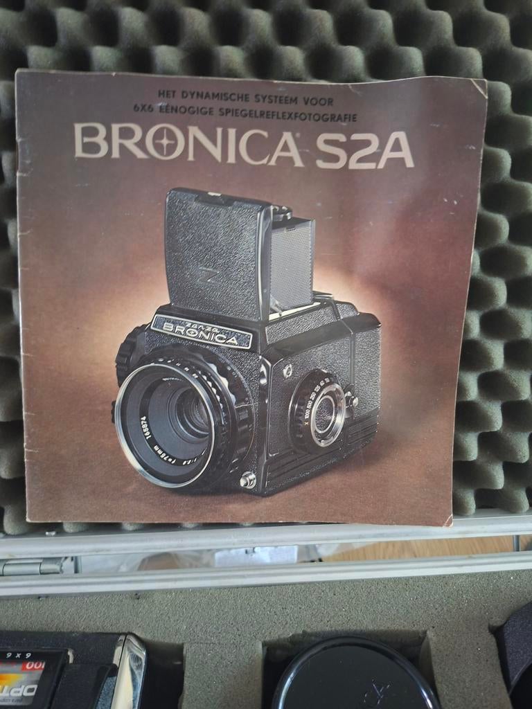 Bronica S2A Middenformaat Spiegelreflexcamera, Audio, Tv en Foto, Fotocamera's Analoog, Ophalen, Zo goed als nieuw, Spiegelreflex