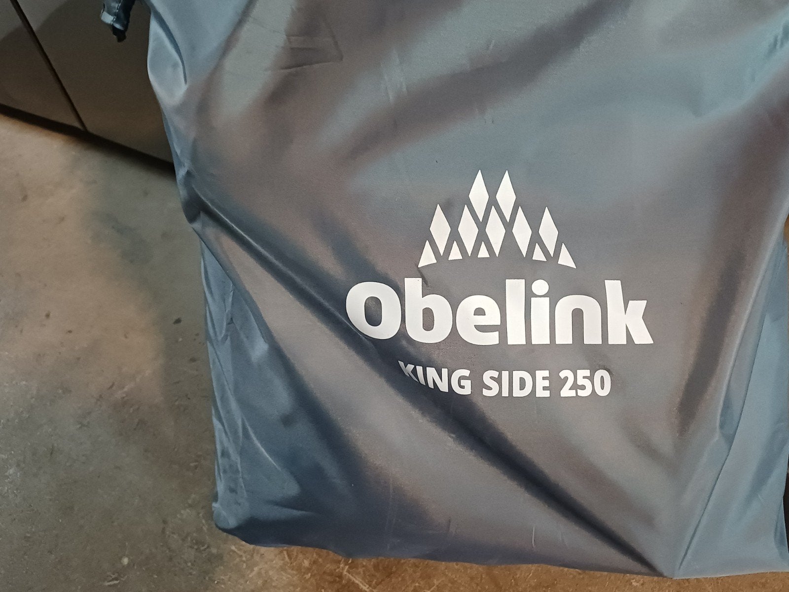 Obelink King Side 250 Zijwand met Thule Tension Rafter, Ophalen of Verzenden, Nieuw, Polyester, Thule