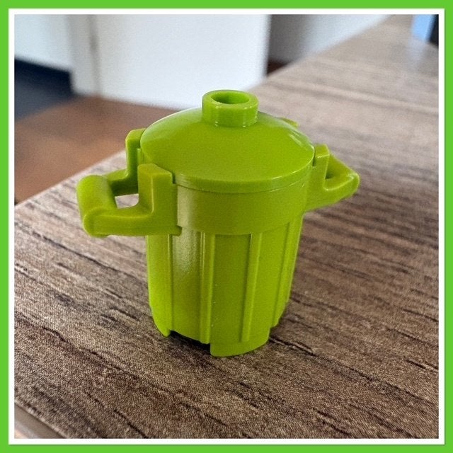 lego container met deksel lime groen (2), Ophalen of Verzenden, Nieuw, Accessoire, Lego
