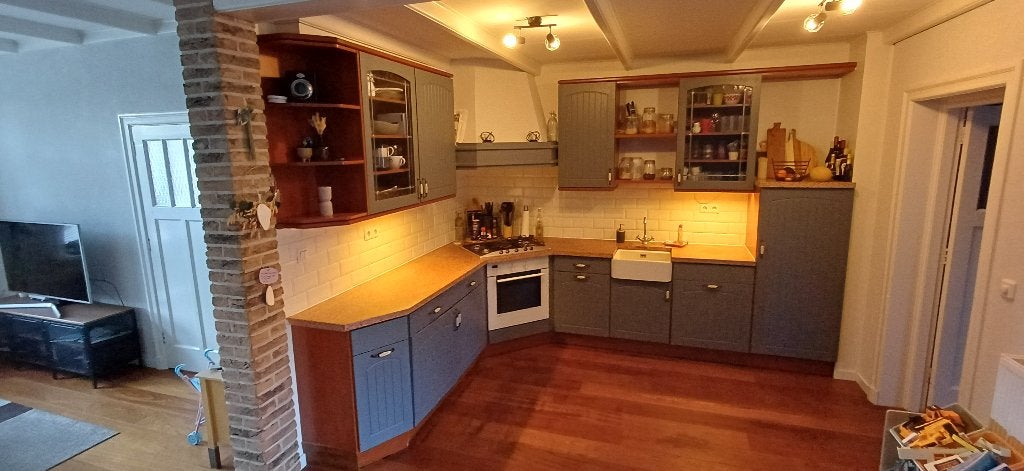 Complete keuken, Ophalen, Gebruikt, Hoekkeuken, Graniet of Steen