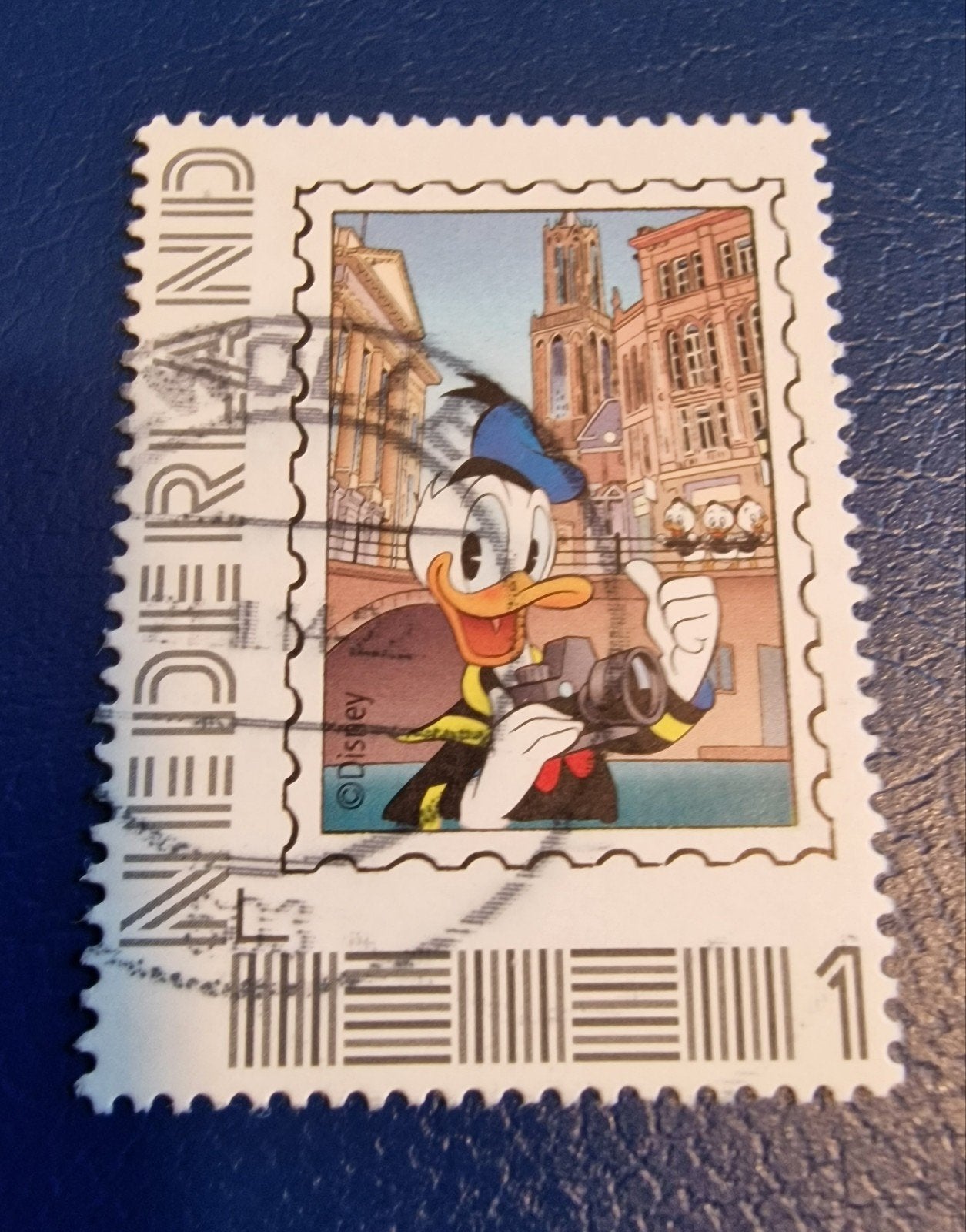 kv1324 persoonlijke postzegel Donald Duck postzegel - Nederl, Postzegels en Munten, Postzegels | Nederland, Ophalen of Verzenden