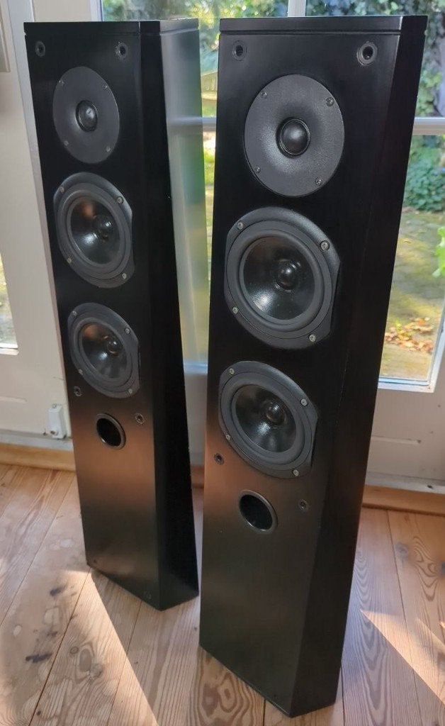 Driade type 95 luidsprekers, Audio, Tv en Foto, Vloerstaande luidspreker, 60 tot 120 watt, Ophalen, Overige merken