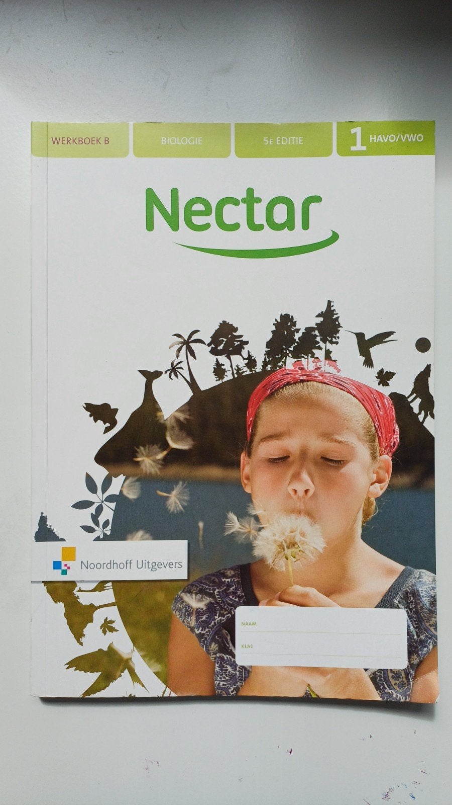 Nectar 5e ed leerjaar 1 online + havo/vwo 1 werkboek B, Boeken, Verzenden, Biologie, Zo goed als nieuw, Noordhoff Uitgevers