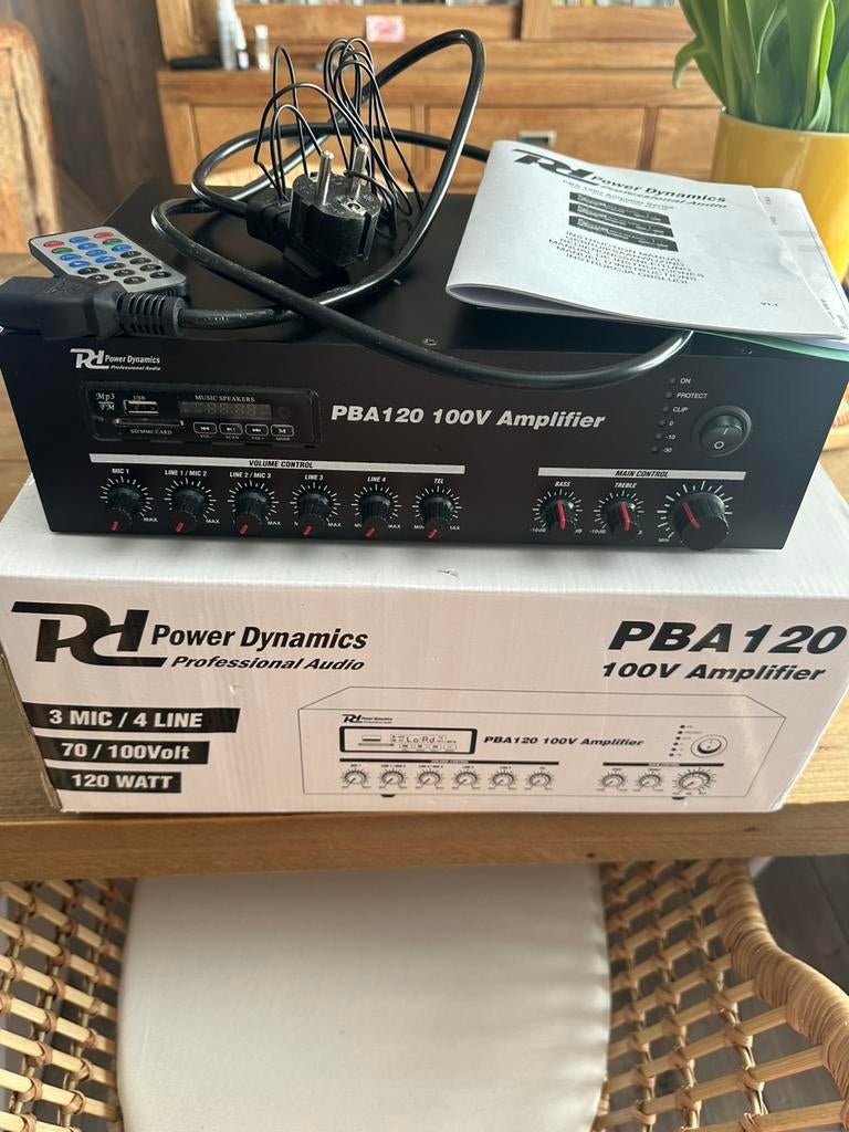 Versterker/amplifier power dynamics, Overige merken, Overige systemen, Nieuw, Ophalen of Verzenden