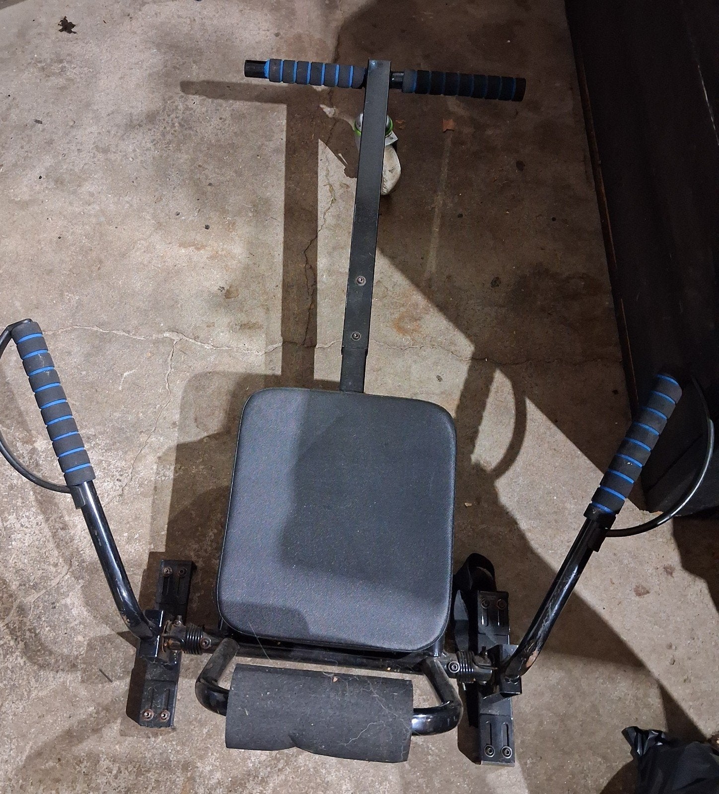 Hoverboard zitje, Ophalen